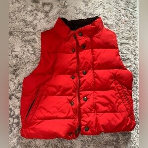 Gap puffer red unisex 2 years
